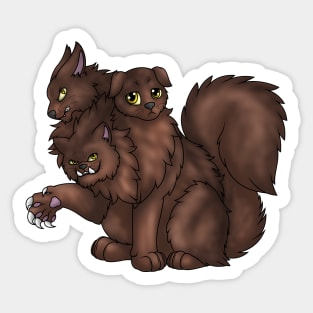 CerPURRus: Chocolate Sticker